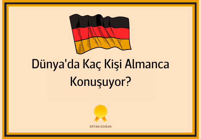 Dünya'da Kaç Kişi Almanca KonuşuyorImage